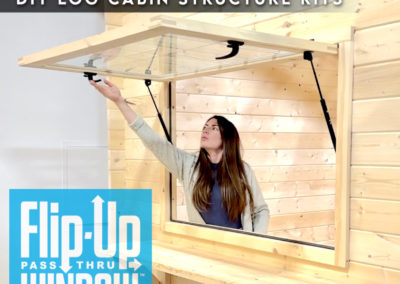 The Flip-Up Pass Thru Window™