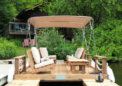 The Nautical Elite Pontoon Dock Boat